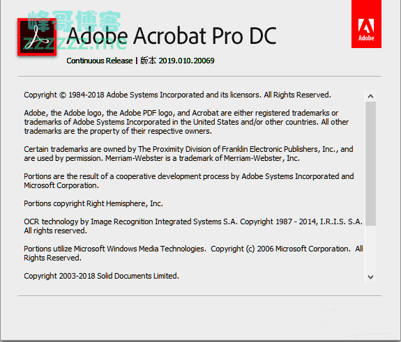 Adobe Acrobat Pro DC 2019.010.20069 中文破解免激活特别版